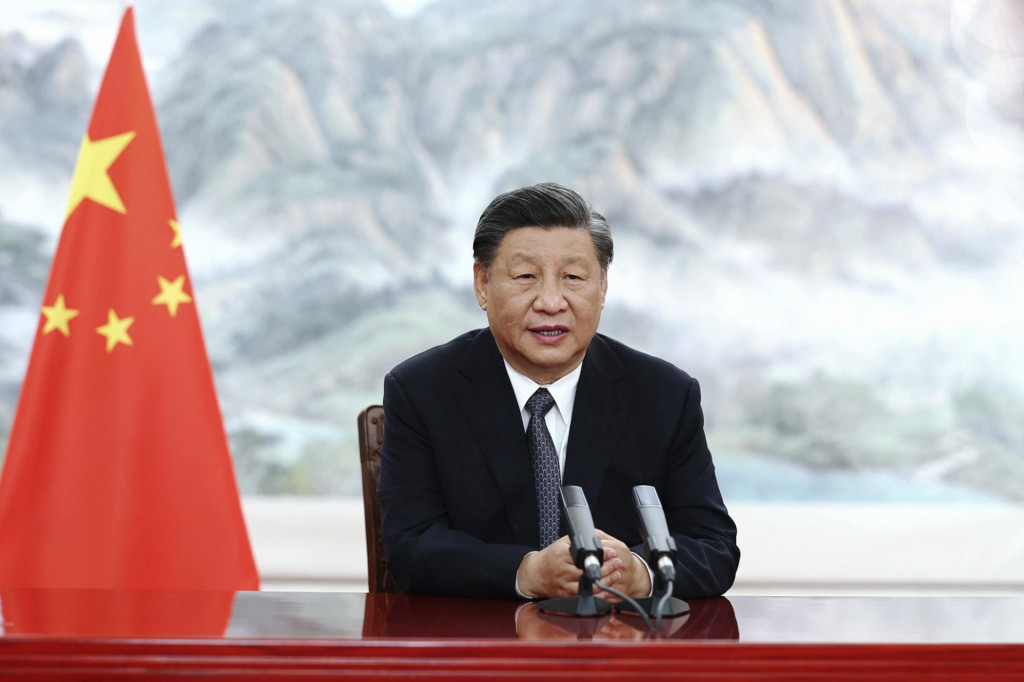 Čínsky prezident Si Ťin-pching. FOTO: TASR/AP
