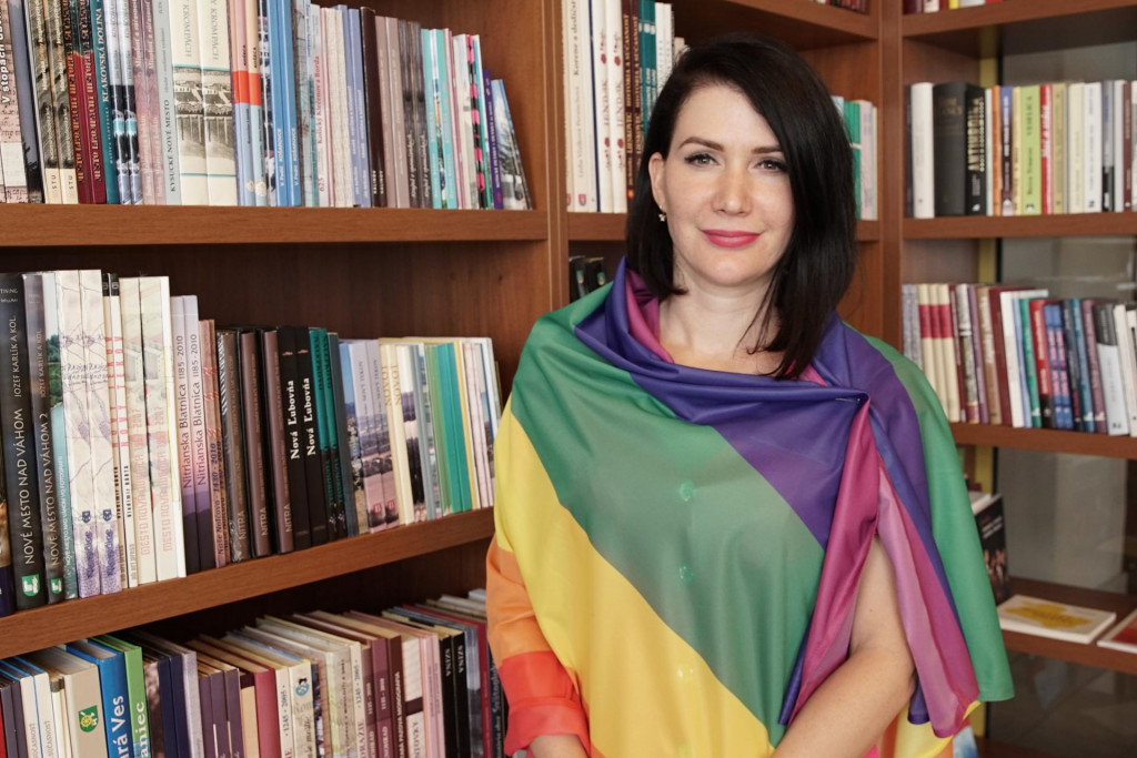 Poslankyňa SaS Jana Bitt&oacute; Cig&aacute;nikov&aacute; SN&Iacute;MKA: HN/Filip Duffala