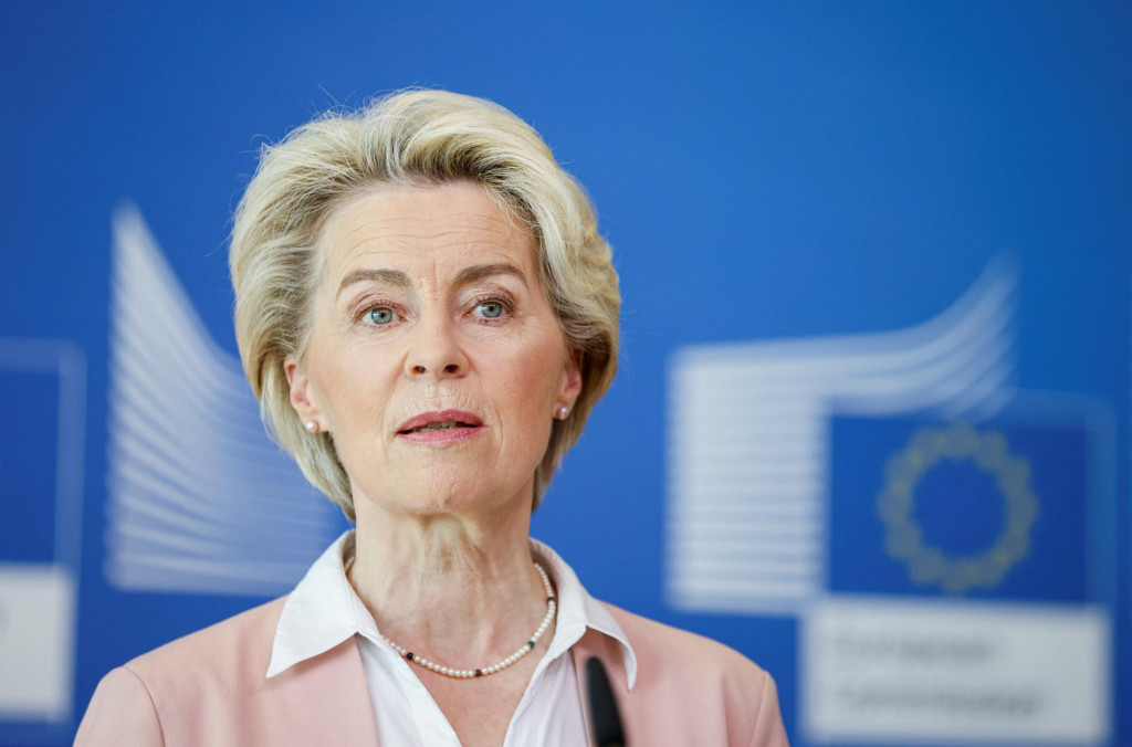 Šéfka európskej komisie Ursula von der Leyenová. FOTO: Reuters
