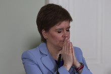 Škótska premiérka Nicola Sturgeonová. FOTO TASR/AP