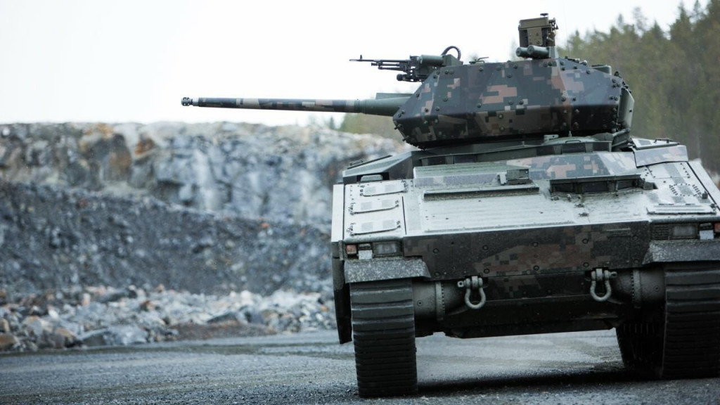 Pásové bojové obrnené vozidlo CV90. FOTO: BAE Systems