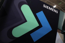Logo nemeckej nadnárodnej konglomerátnej korporácie Siemens. FOTO: Reuters 