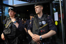 &lt;p&gt;Ruskí policajti. FOTO: Reuters&lt;/p&gt;
