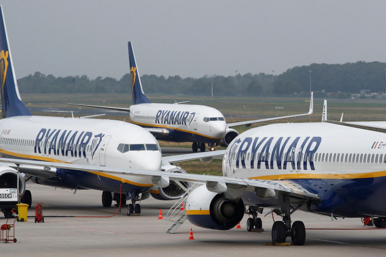 Ryanair провела самый загруженный месяц в истории, коэффициент загрузки достиг 95 процентов