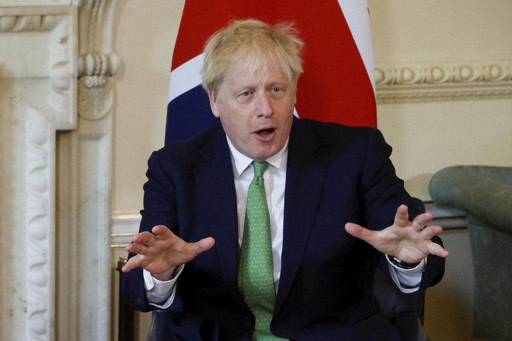 Britský premiér Boris Johnson. FOTO: TASR/AP