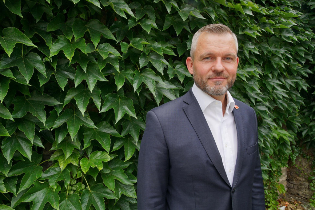 Predseda strany Hlas-SD Peter Pellegrini FOTO: Marek Daňo