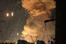 Za posledné dni sa mestom otriaslo už po viacero výbuchoch. FOTO: Twitter/Reuters Pictures 
