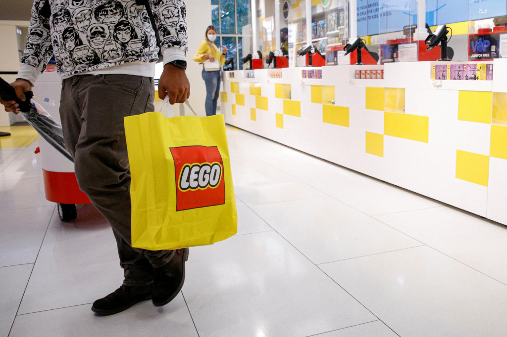 Logo spoločnosti Lego. FOTO: Reuters