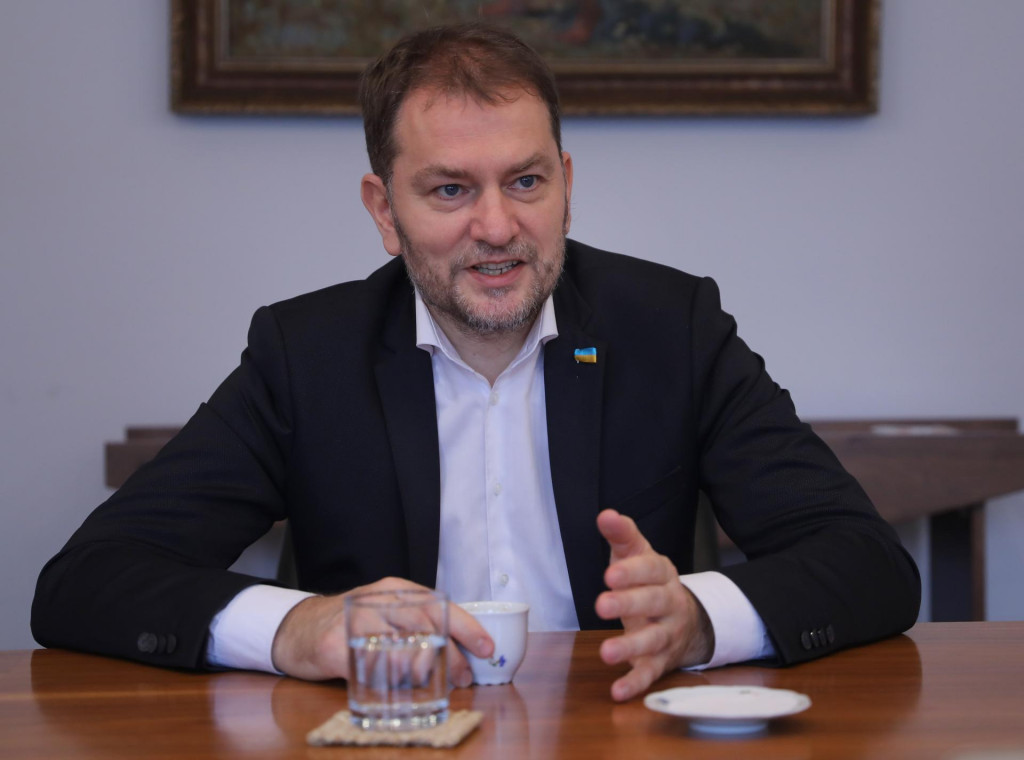 Minister financií Igor Matovič nesúhlasí s postupom Zuzany Čaputovej. FOTO: HN/Pavol Funtál