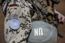 Ilustračná fotografia nemeckého vojaka z kontingentu OSN MINUSMA. FOTO: REUTERS