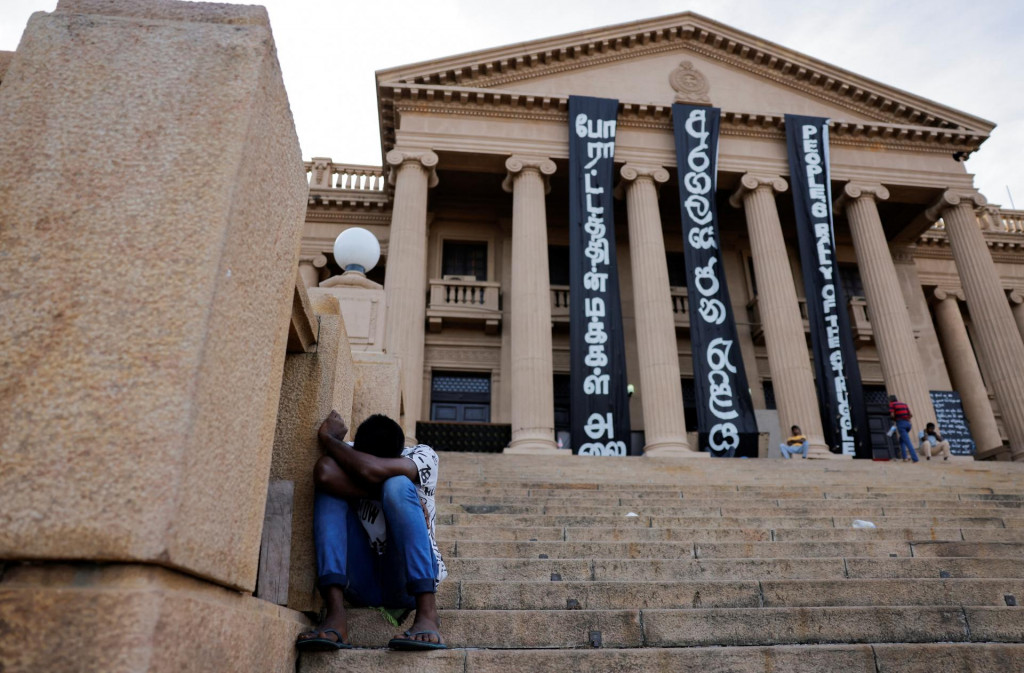 Budova úradu prezidenta na Srí Lanke. FOTO: Reuters