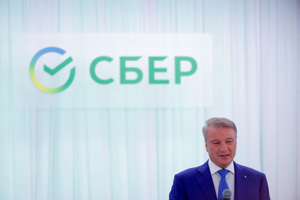 Herman Gref výkonný riaditeľ Sberbank. FOTO: Reuters