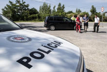 Polícia zasahovala v Bratislave. 
