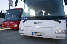 Depo autobusov prepravnej spoločnosti Arriva. FOTO: TASR/Pavel Neubauer