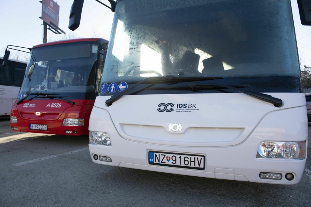 Depo autobusov prepravnej spoločnosti Arriva. FOTO: TASR/Pavel Neubauer