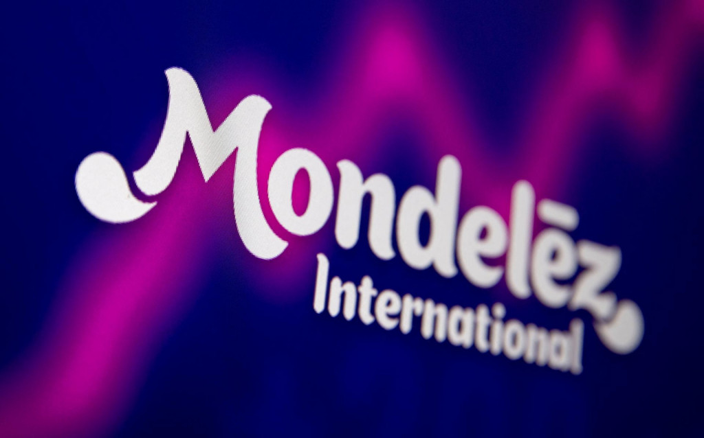 Logo spoločnosti Mondelez International. FOTO: Reuters