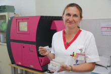 MUDr. Marta Kučeráková - Vedúca lekárka oddelenia hematológie a Krvnej banky FNsP Žilina