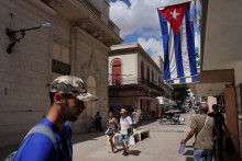 Ulice v Havane na Kube. FOTO: Reuters