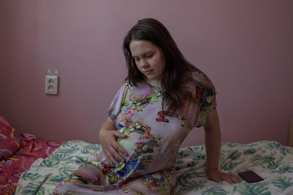 Ilustračná fotografia tehotnej mladej ženy. FOTO: REUTERS