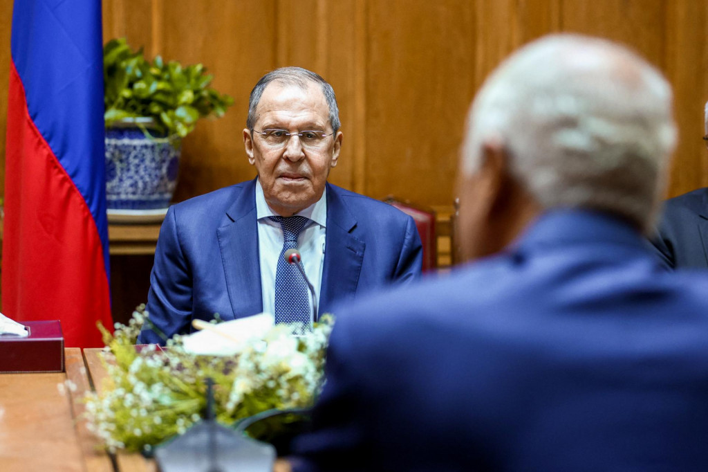 Rusk&yacute; &scaron;&eacute;f diplomacie Sergej Lavrov. FOTO: REUTERS