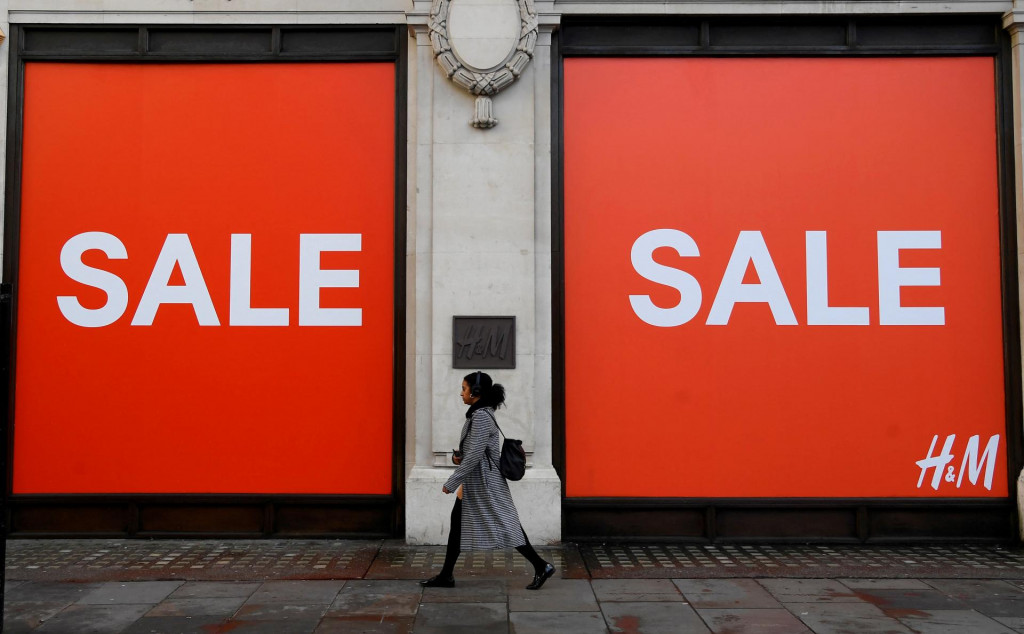 Odevná značka H&M je jednou z posledných, ktoré sa rozhodli opustiť ruský trh. FOTO: Reuters
