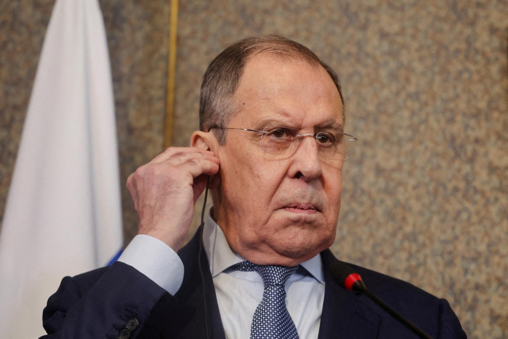 Minister zahraničných vecí Ruskej federácie Sergei Lavrov. FOTO: Reuters