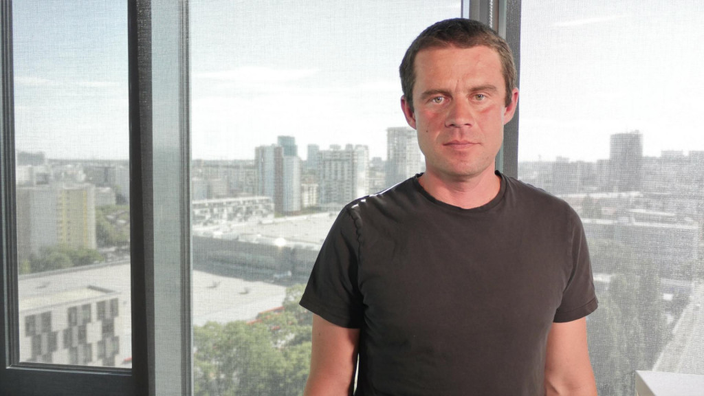 Ochran&aacute;r Erik Bal&aacute;ž. FOTO: HN/Marek Daňo