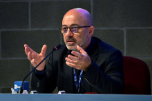 Taliansky minister pre ekologickú transformáciu Roberto Cingolani. FOTO: Reuters