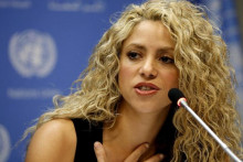 Kolumbijská speváčka Shakira. FOTO: Reuters