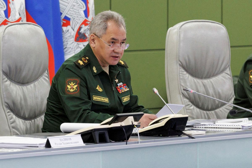 Ruský minister obrany Sergej Šojgu. FOTO: Reuters