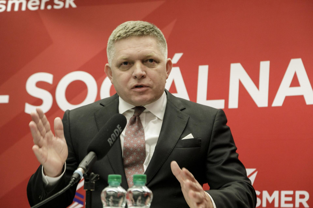 &Scaron;&eacute;f Smeru Robert Fico. FOTO: TASR/Dano Veselsk&yacute;