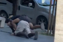 Bitka na ulici v Taliansku. FOTO: YouTube
