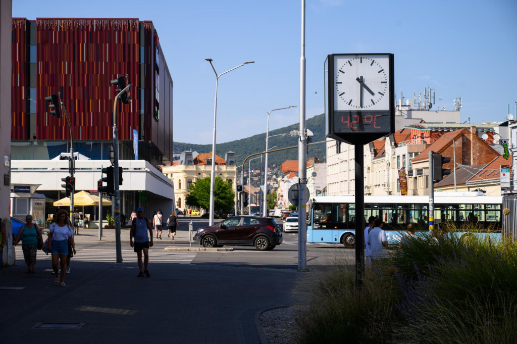 Centrum mesta Nitra. FOTO: TASR/Henrich Mišovič
