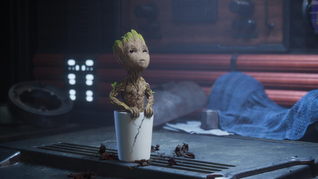 Záber zo seriálu I Am Groot