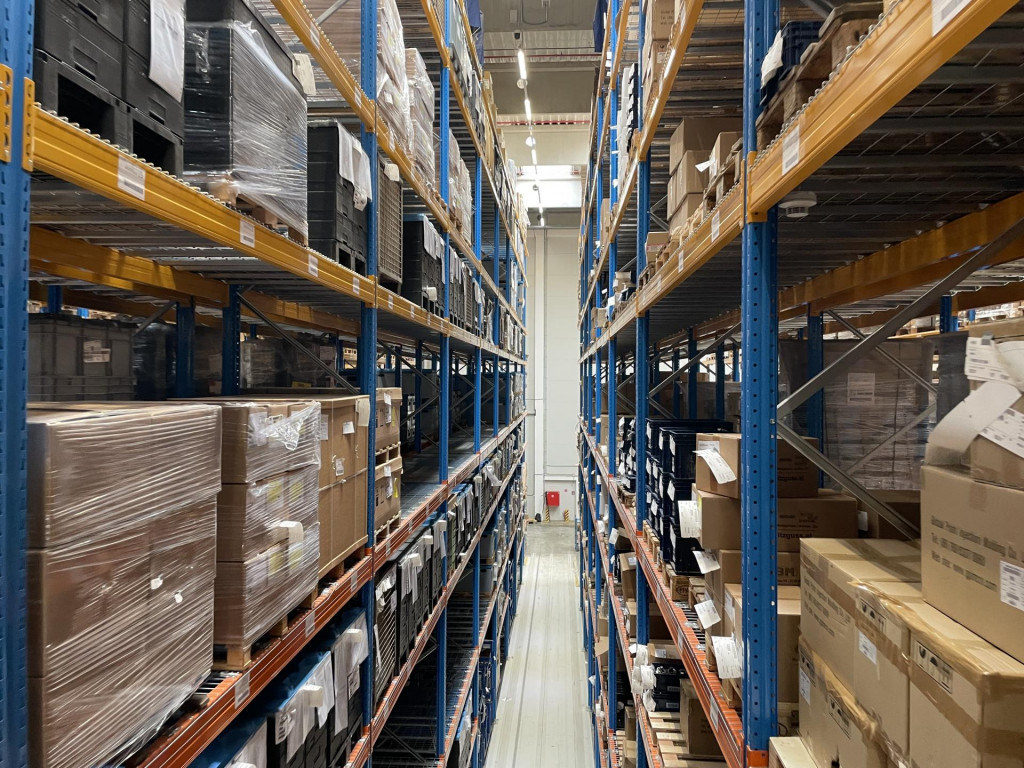 Priestory firmy cargo-partner v Dunajskej Strede. FOTO: HN/Akos Cs&eacute;pl&ouml;