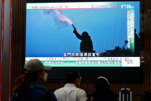 Čína začala vojenské cvičenie na Taiwane. FOTO: Reuters