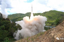 Raketový test. FOTO: Reuters