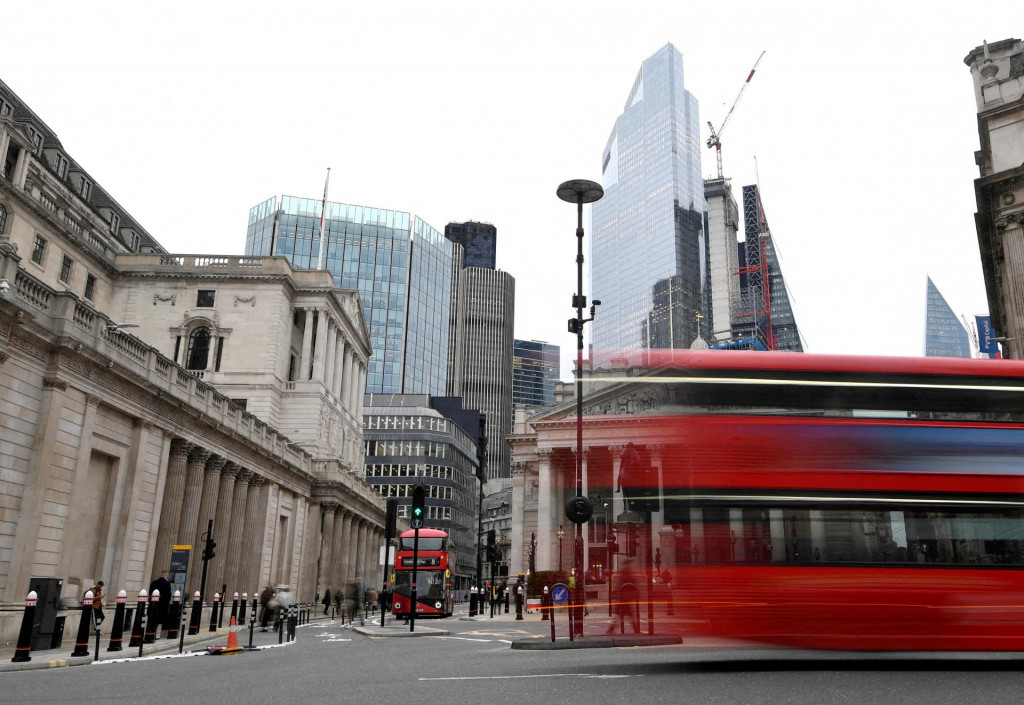 Britská centrálna banka. FOTO: Reuters