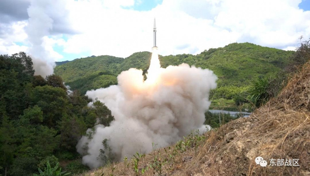 Raketový test. FOTO: Reuters