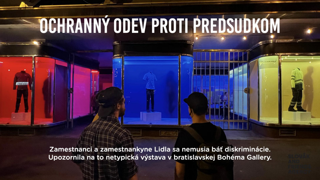 Ochranný odev proti predsudkom, Róbert Slovák a jeho priatelia pre Lidl