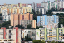 Bytové domy, ilustračný obrázok. FOTO: HN/Pavol Funtál