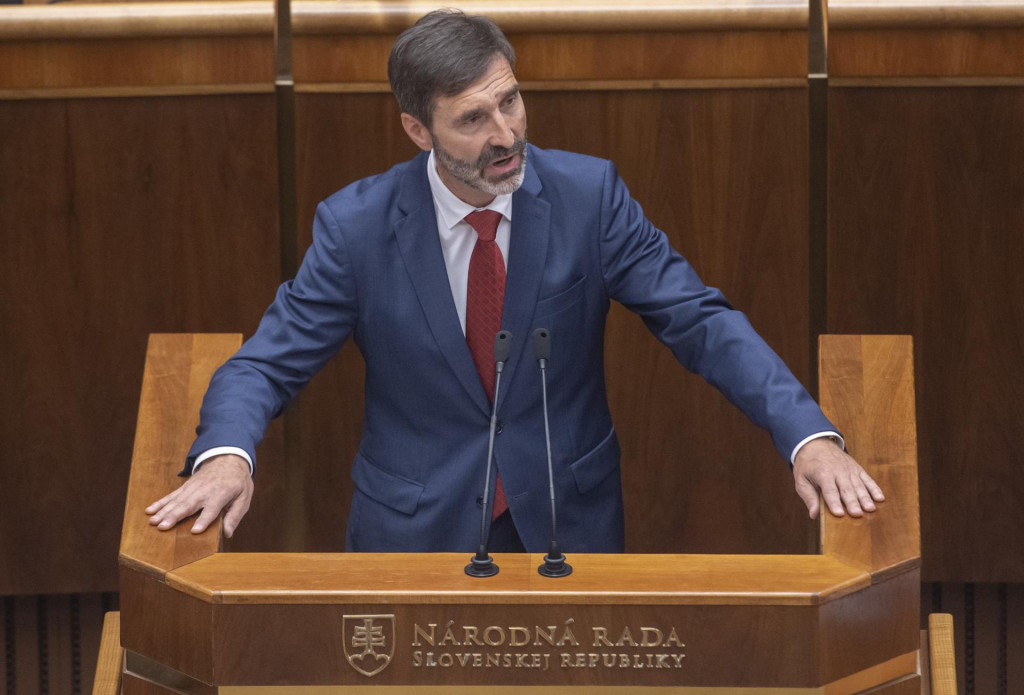 Podpredseda parlamentu Juraj Blanár (Smer-SD). FOTO: TASR/ Martin Baumann