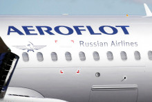 

Logo ruskej leteckej spoločnosti Aeroflot na Airbuse A320. FOTO: Reuters