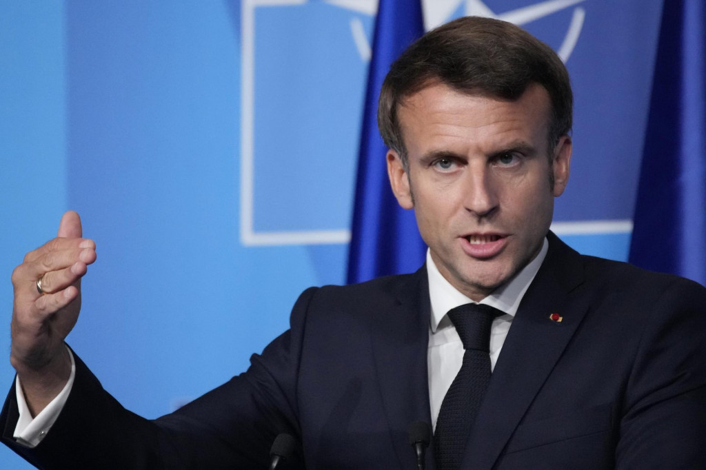 Franc&uacute;zsky prezident Emmanuel Macron. FOTO: TASR/AP