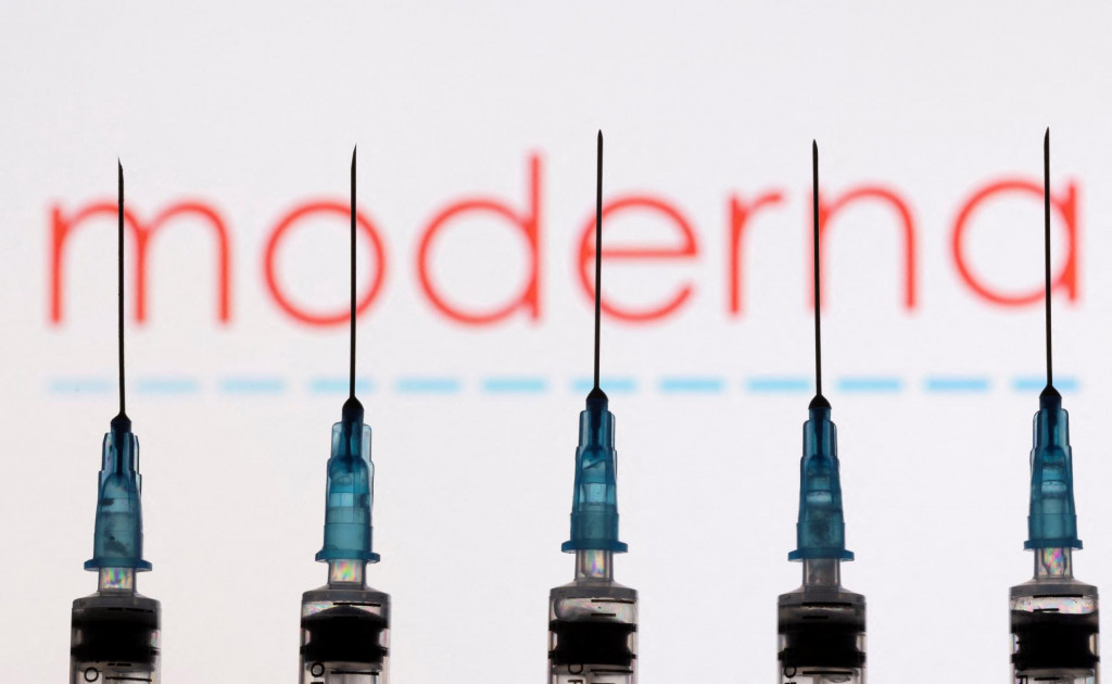 Vakcíny firmy Moderna. FOTO: Reuters