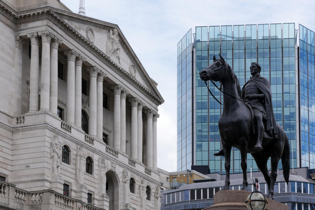 Budova Bank of England. FOTO: Reuters