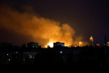 Dym po explózii, ilustračný obrázok. FOTO: Reuters