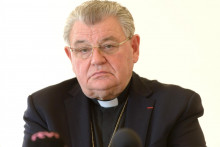 Predseda Českej biskupskej konferencie pražský arcibiskup kardinál Dominik Duka. FOTO: TASR/Henrich Mi�ovič
