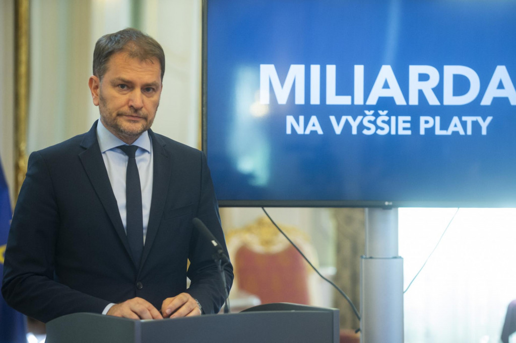 Minister financií Igor Matovič (OĽaNO). FOTO: TASR/Jakub Kotian