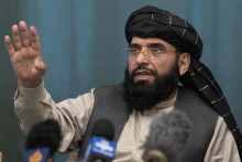 &lt;p&gt;Hovorca afganského hnutia Taliban Suhajl Šáhín. FOTO: TASR/AP&lt;/p&gt;